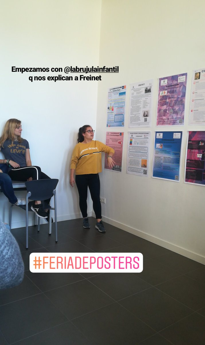 rev_infantil's tweet photo. Empezamos con @LabrujulaCALS que Laura nos explica a Freinet #feriadeposters #corrientespedagógicas #radiouvainfantil @UVa_es https://t.co/ag8eitNSq2