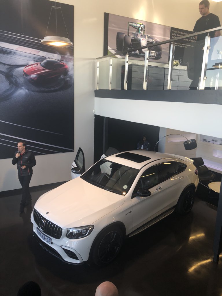 samthemotorist's tweet photo. Let’s do this. #GLC63Launch https://t.co/nLeIbUBR7N