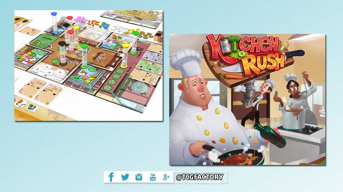 Tcgfactory's tweet image. El juego de moda de esta semana te traslada a una cocina a darlo todo para sacar los mejores platos en el menor tiempo posible.
¿Tienes el espíritu cooperativo necesario para llevar a cabo tal gesta culinaria?
#KitchenRush