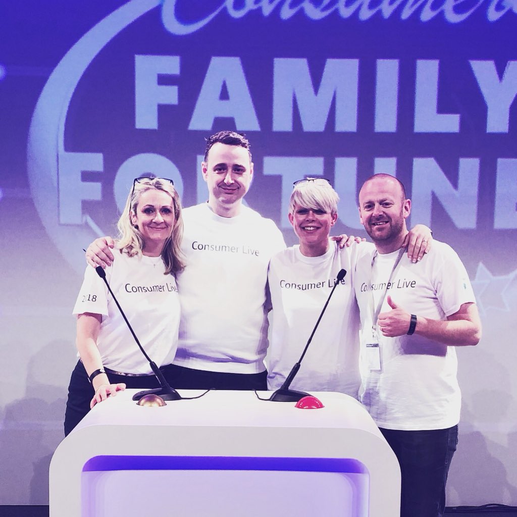 Ready for #consumerlive2018 <a href="/MarcAllera/">Marc Allera</a> <a href="/CRTowner/">Chris Towner</a> <a href="/paulmcoulton/">Paul Coulton</a>