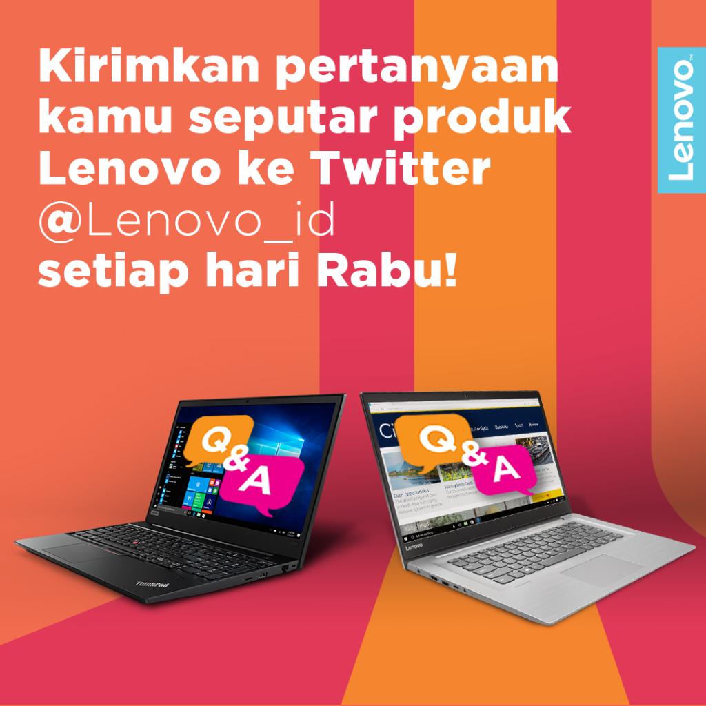Lenovo Indonesia on Twitter: "Hi guys, tema untuk Lenovo Session besok