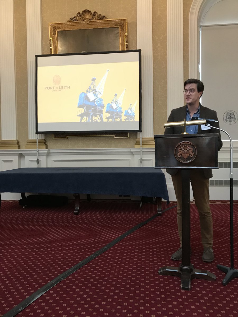 MBM Commercial’s Food &amp; Drink Conference kicks off with Ian Stirling of Muckle Brig discussing his successful career in the drinks industry and his Port of Leith Distillery #foodanddrink #innovation #whisky #Scotland