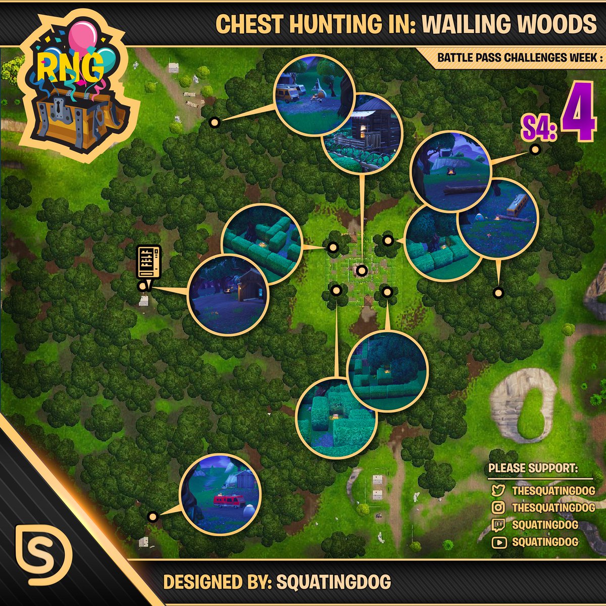 Fortnite jungle chest locations Fortnite jungle chest locations