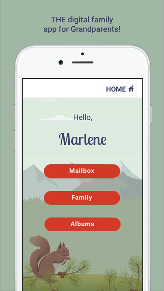 I would like to invite you to test our KAMA app with your family! 
Especially designed for non-digital family members and a closed family network. Try the app now for free for 2 months - every feedback helps us to further develop it for maximum Grandparents-usability! Link in bio