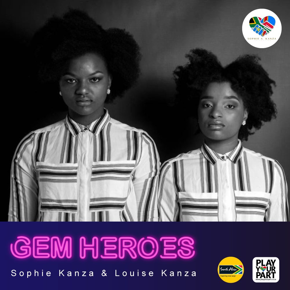 Sophie &amp; Louise Kanza of @CandyCraftsDay are not just talking the talk. They're putting their words into action &amp; mobilising our youth for a better tomorrow. See #how &amp; #why here: goo.gl/2U8gUe 💎