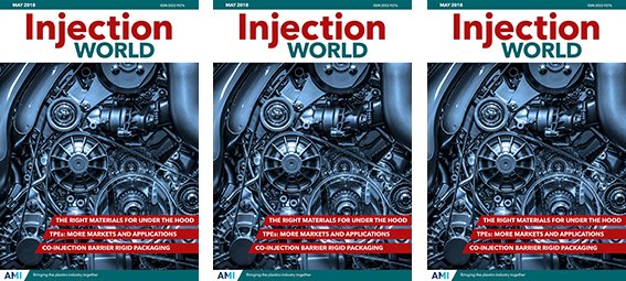 PlasticsWorld's tweet image. OUT NOW Injection World May edition includes the latest on materials for Under The Hood, the best from #NPE2018 in Orlando and a taster of AMI’s new report on co-injection in barrier packaging. Read it here: bit.ly/IW05_18