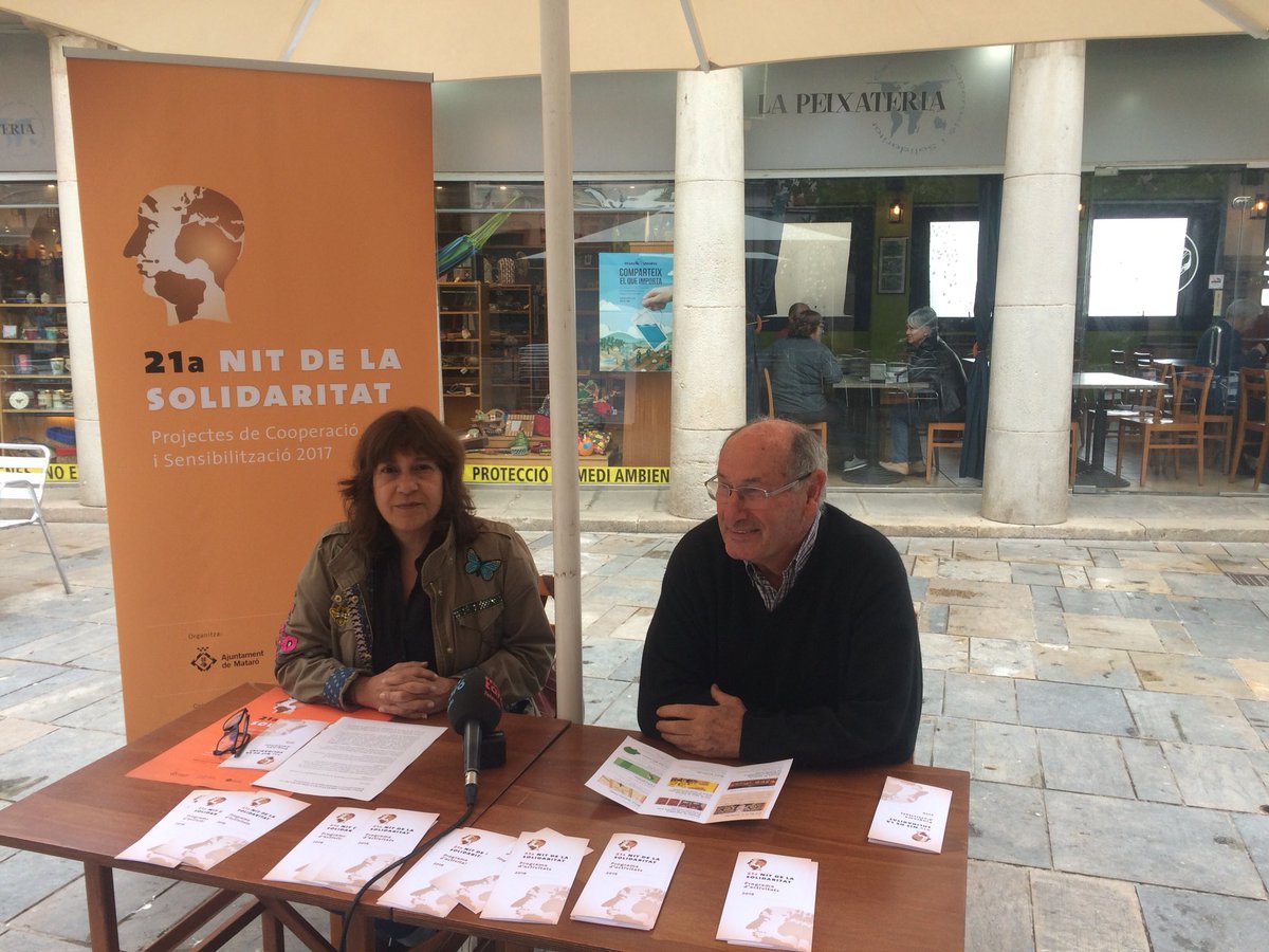 matarocat's tweet photo. #Mataró celebrarà la 21a Nit de la Solidaritat el proper 1 de juny i al voltant d’aquesta jornada hi ha un programa d’activitats entorn la solidaritat i la cooperació internacional https://t.co/3WthjEe8tA
