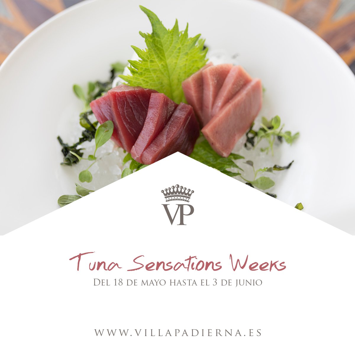 Desde el 18 de mayo y hasta el 3 de junio nuestros restaurantes La Veranda, Santoku y Club de Mar ofrecen una propuesta muy fresca cuyo protagonista es el Atún de Almadraba.
Más info: bit.ly/TunaSensations