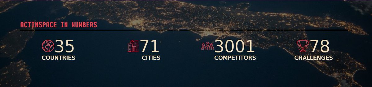 C'est officiel, la barre des 3⃣0⃣0⃣0⃣ participants a été franchie pour cette 3è édition d'#AIS2018! 🎊 Cette édition s'annonce spectaculaire, alors si vous souhaitez vous joindre à cet évènement international, vous avez encore 3 jours pour le faire ➡️actinspace.org