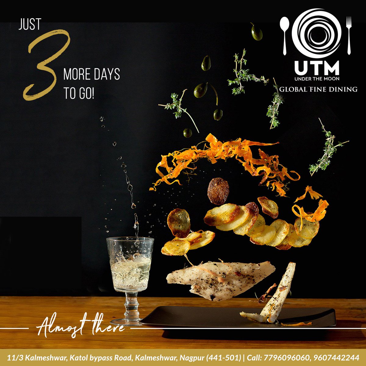 utmnagpur's tweet image. Best time to plan your weekend Party, We are almost there! Only 3 days to go, Now. #Nagpurkars #ComingShortly #UTMNagpur #UnderTheMoon