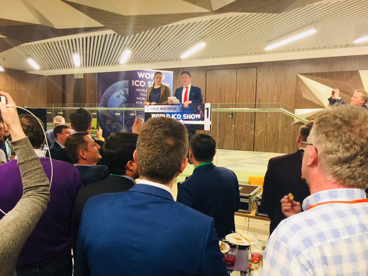 CodeOfTalent's tweet photo. World ICO Show at WBC Summit. Code of Talent was proud to present in front of the members of the jury and a great audience. https://t.co/EAmzSknXUy