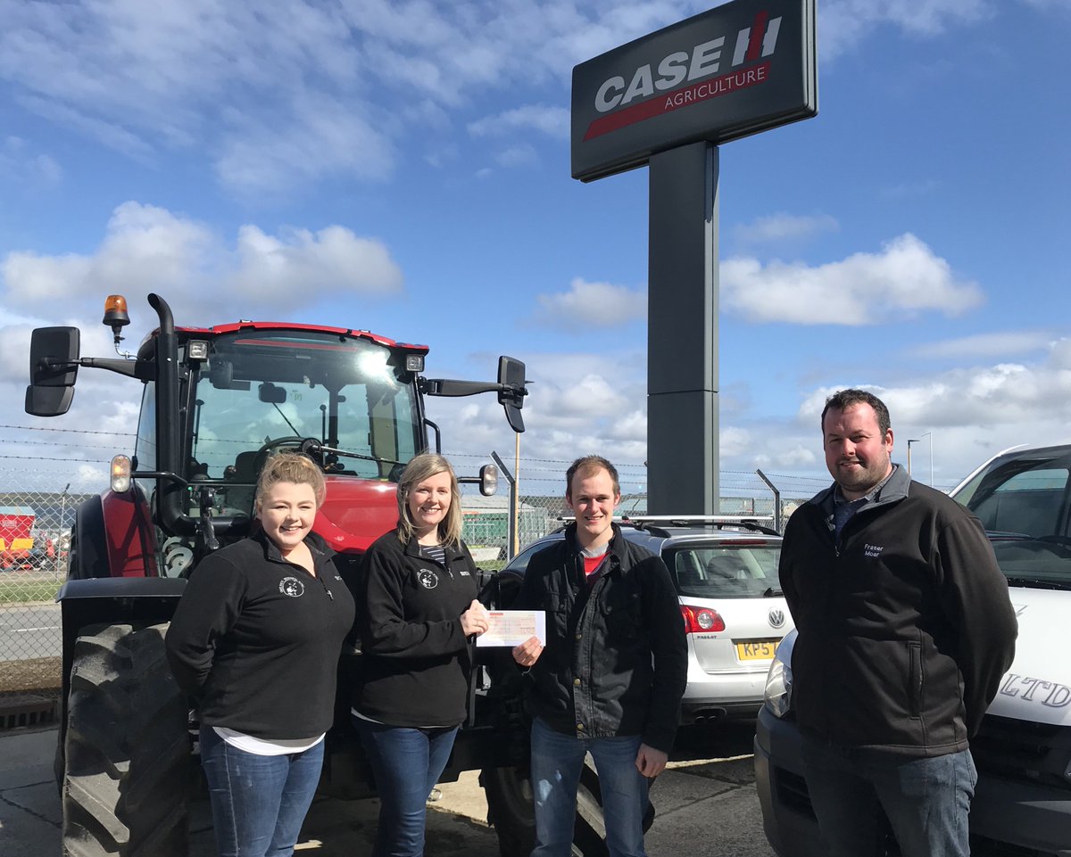 In conjunction with <a href="/CaseRebateScot/">#CaseIHRebate</a>, <a href="/JWTaitLtd/">J & W Tait Ltd</a> and SMRA we were delighted to present one of 6 rebate cheques to Peter Moss, Ocklester, Holm.  Members can benefit from machinery rebates, call for more information - 879080. #caseih #obr #Farm365 #memberbenefits