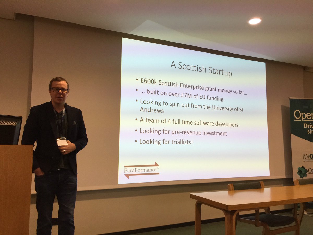 simonmcs's tweet image. The second talk at the UK #OpenMP users&apos; conference is from Christopher Brown, University of St Andrews on ParaFormance: Democratizing Parallel Software Development @ukopenmpusers @OpenMP_ARB