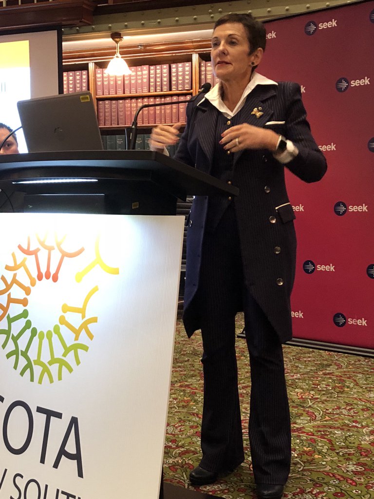 Meagan__Lawson's tweet image. And now that photo of @KateCarnellAus I forgot to post with the last tweet… #reframingageing #nswpol @COTA_NSW