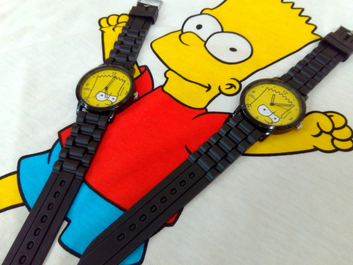 サンキューマートイオンタウン郡山店 Pa Twitter ザ シンプソンズ腕時計 完売していたシンプソンズの腕時計が入荷しました ポップなデザインがかわいい 時間をチェックするのが楽しくなっちゃいそう もちろん 390 税 可愛いと思ったら
