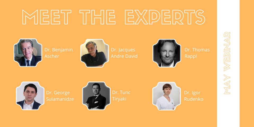 imcascongress's tweet photo. DEBATE WITH THE EXPERTS! Register for our #IMCASWebinar on MAY 30th and ask all your burning questions on #FacialThreads: https://t.co/DUnJiUXB74
#PlasticSurgery #SuspendingDevices #FacialSurgery #AntiAging #IMCAS2018 https://t.co/d2UBcF6ul6