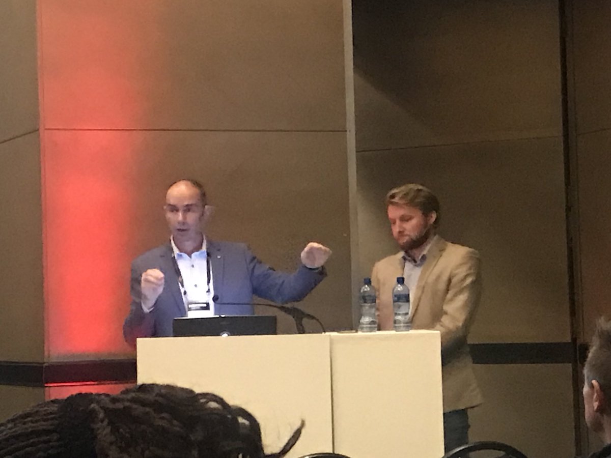 ddp_wp's tweet photo. Ruan van Vuuren & Pieter de Waal doing live demo of Integrated Business Planning #ascc2018 @BritehouseGroup @SAPAfrica https://t.co/jw8kSb6pqt