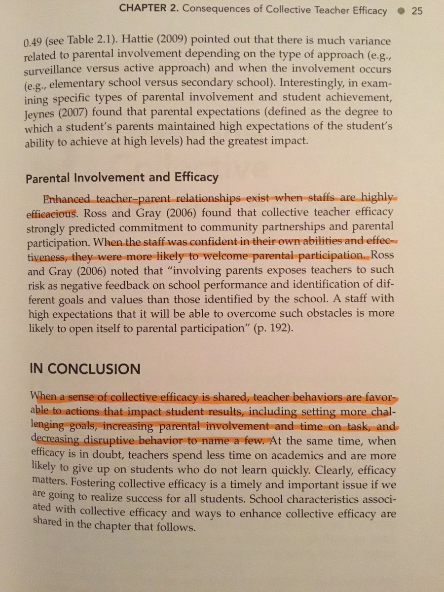 leadjoem's tweet photo. #ntpsc Support Ps in setting the conditions in their buildings for collective efficacy to thrive. By products of teacher collective efficacy are powerful and positive for scholars! #6+1 https://t.co/XExiyUHvne