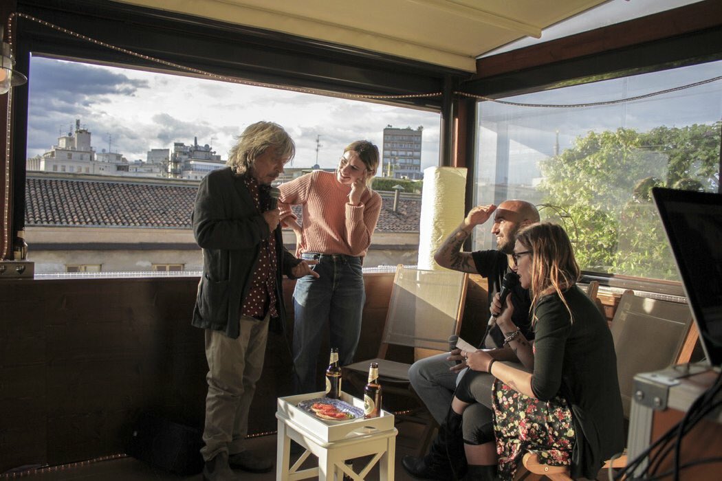 SignorTetto's tweet photo. Sulla nostra pagina Facebook trovate racconto fotografico del primo incontro della seconda stagione di Ti aspetto sul tetto con gli amici de @ilterzosegreto (ph. Arianna Guastini) https://t.co/ktUmUmsYic