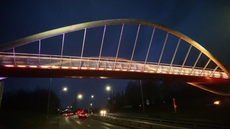 StHelensUnltd's tweet photo. Steve Prescott Bridge to be lit up in memory of Manchester Arena attack victims 🐝❤️
https://t.co/mbRcEBnuLV
#sthelens @sthelenscouncil @spfcharity @mjb169 #ManchesterArena #IStandWithManchester #OneLoveManchester #thinkingofthe22 #StandTogether #forevermanchester https://t.co/ARpdBUFD9n