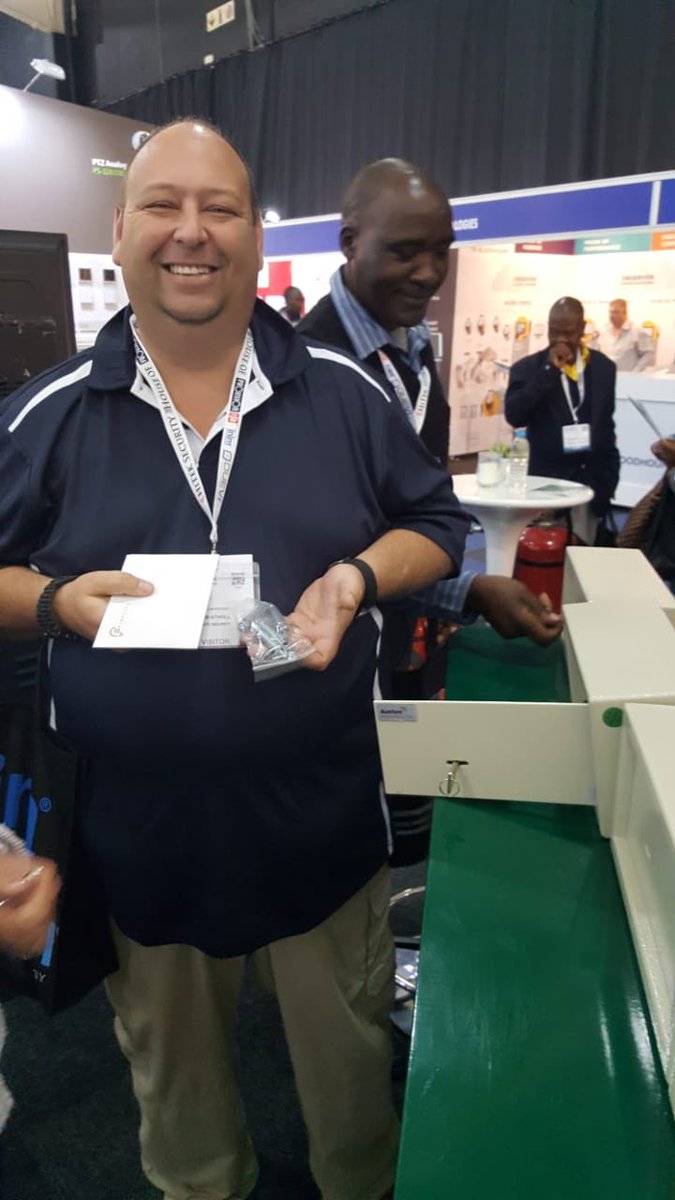 Fidelity_Secure's tweet photo. Been a few winners already on our stand at @SecurexSA don’t miss out and come visit us in Hall 2 Stand A04!

#Securex2018 #SecurexSA2018 #SECUREXSA2018 #Fidelity #FidelityADT https://t.co/5U036aAbBY