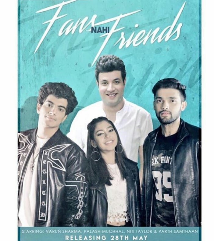 kyyonvoot's tweet photo. A song for us!
The fans! Are you ready for #FansNahiFriends ?
Releasing on the 28th of May!
@Palash_Muchhal https://t.co/niBomWryzM