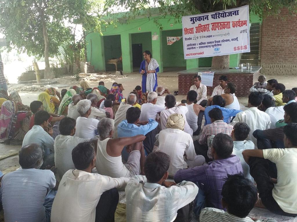 dastagiralig's tweet photo. Community engagement is important for strengthening government schools #communitymeeting held under #Muskaanproject in #Budaun by @shramiksamajiksansthan @ActionAidIndia @Unicef https://t.co/lvWSDK6zei