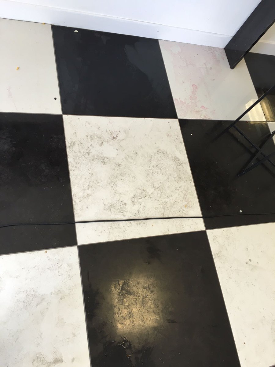 impactclean1's tweet photo. No better feeling than making a floor shine. This was the before and after of LUX after their birthday celebrations. Of course we got involved for a photo pose. #clean #sparkle #cleaners #commercialcleaning #northwestcleaners https://t.co/8Ql4UkwpLU