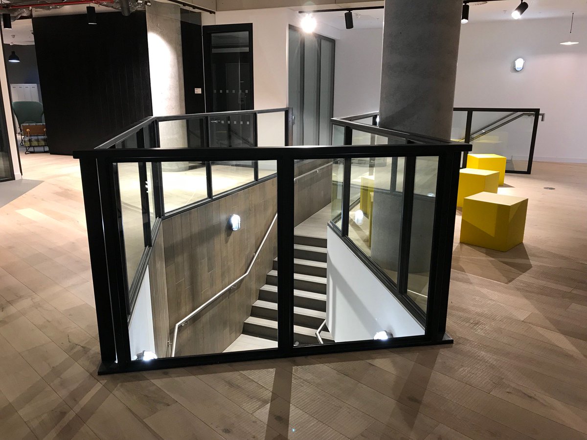 omc_dac's tweet photo. Microsoft recently opened their new state of the art offices in Leopardstown, Co. Dublin. OMC Technologies designed, fabricated and installed feature metalwork packages including feature staircases, balustrades, stainless steel handrails, decorative panels and bicycle storage https://t.co/FPxHoqaukn