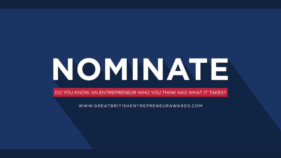Continue to be overwhelmed at the volume and quality of applications we get for <a href="/EntrepreneursGB/">Great British Entrepreneur Awards & Community</a> - almost 1,000 already and this time last year we weren’t even open for entries yet. Entrepreneurship is very much alive and well 🇬🇧👌