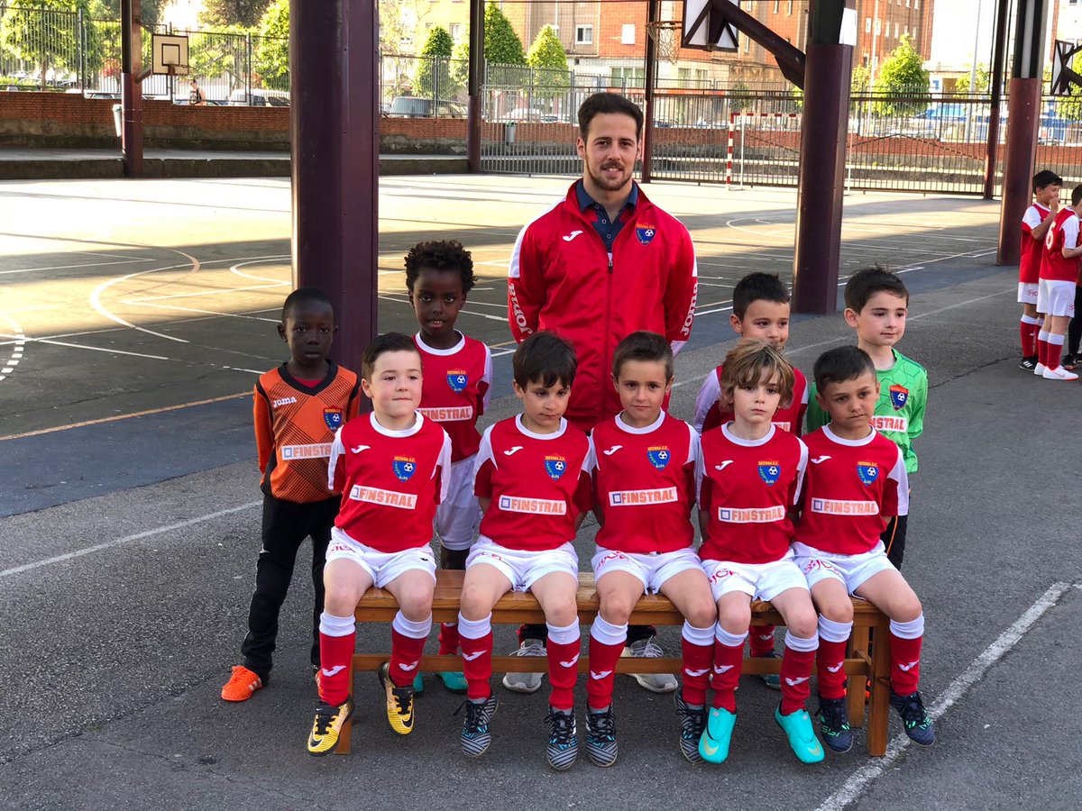 Prebenja B 2017-2018. 
Saliou, Lucas, Jorge, Noah, Mateo, Adri, Darío, Javi, Mateo y Lucas.