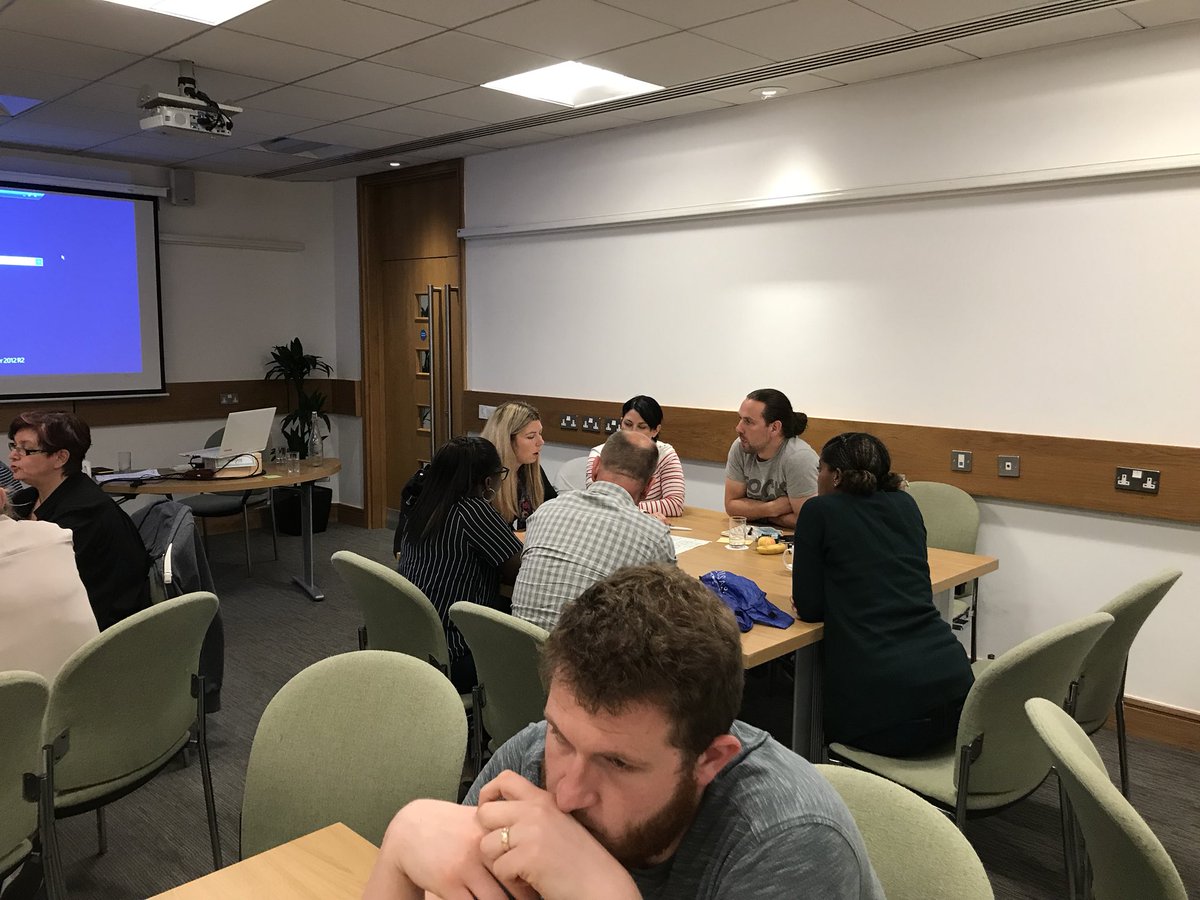 So much debate , the room is buzzing <a href="/PaddyBMayday/">PaddyB Mayday</a> driving teams to really dig down and challenge practice #PTS continually evolving using creativity but underpinned by passion #systemschange