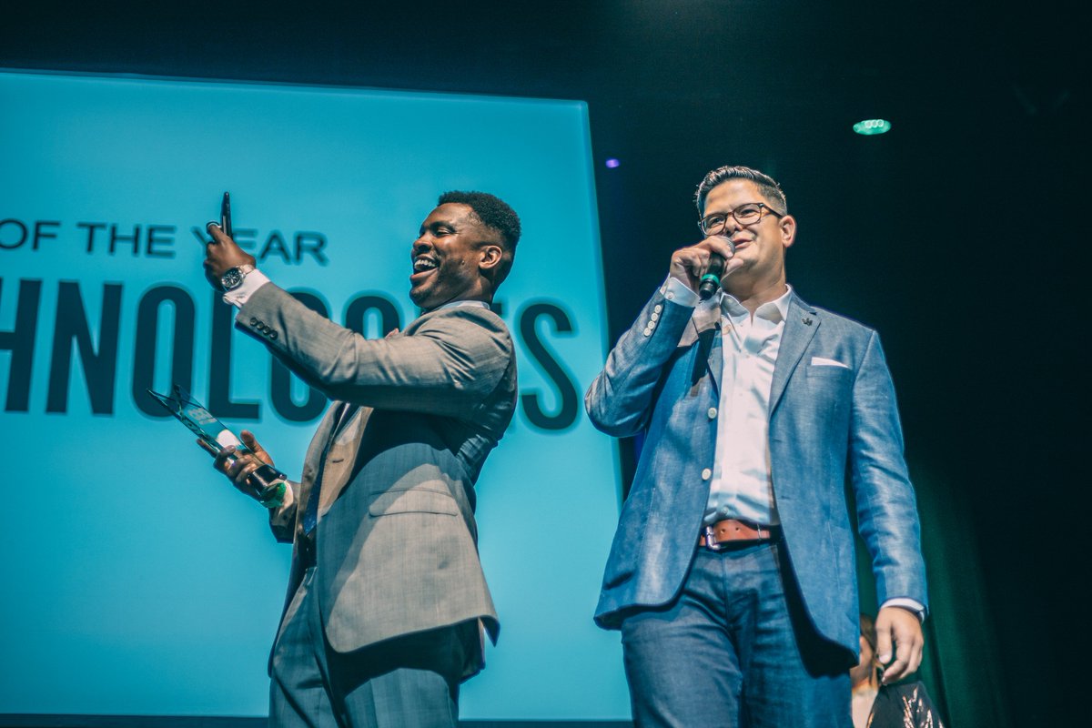 Try_Baker's tweet photo. Most Innovative Technology of the Year! 🏆 We’re honored to have received this award at this year’s CCAs! Thanks @CCAs2018 for putting on an amazing event. Also a big thank you and shout-out to Cottonmouth Media and @BotanaGrow for the awesome photos. #ccas2018 #cannabisevents https://t.co/RwB09uMgcB