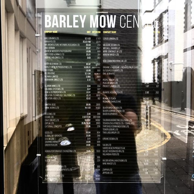 Owl &amp; Giraffe now officially on our reception sign at our new offices! Who thought a sign update could be that exciting 😀