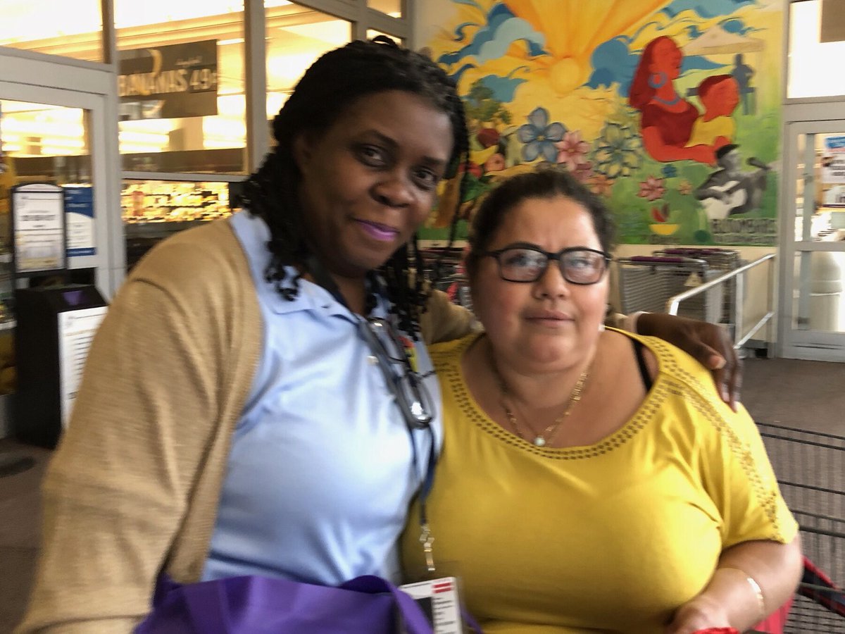 DCOPC's tweet photo. #OPCinYourNeighborhood @GiantFood, 1345 Park Rd NW until 2 pm with @DC_PSC. We’re informing shoppers how we help utility consumers. #Ward1 https://t.co/pdogtvuCXj