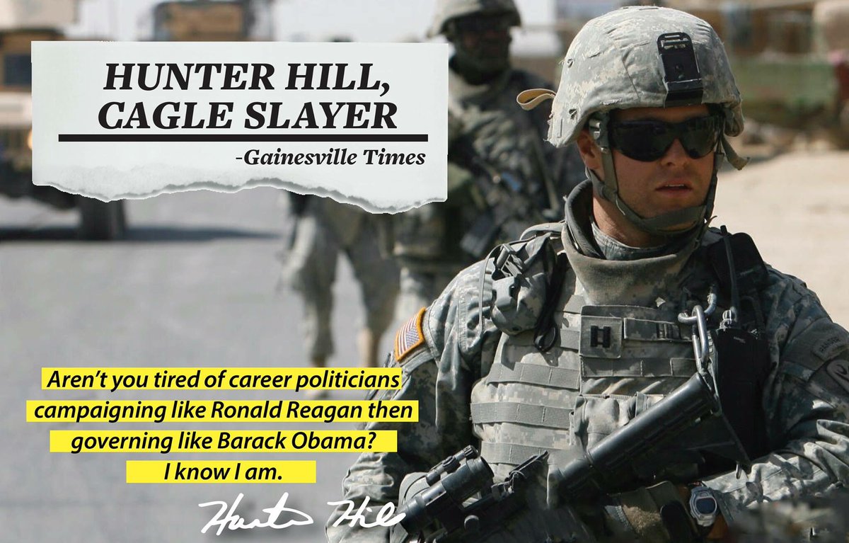 PaulSmithGA's tweet photo. I encourage GA voters to make time today to vote for @votehunterhill for governor. https://t.co/4YcOHZ8x5Z