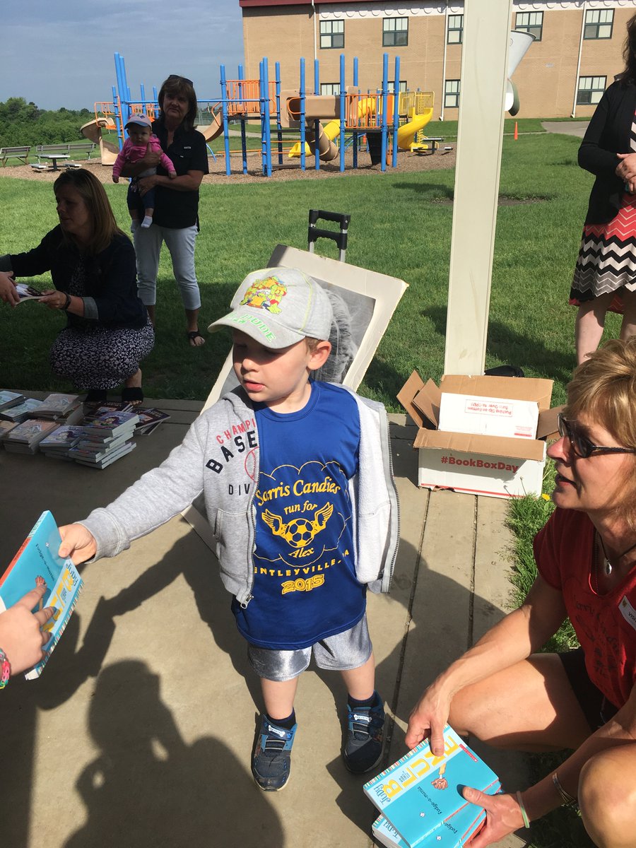 Here is Owen, Alex's Nephew handing out 200 books to 2nd grade students for them to keep. There have been over 2000 books given from Alex with love. Hope Owen continues Alex tradition of giving.