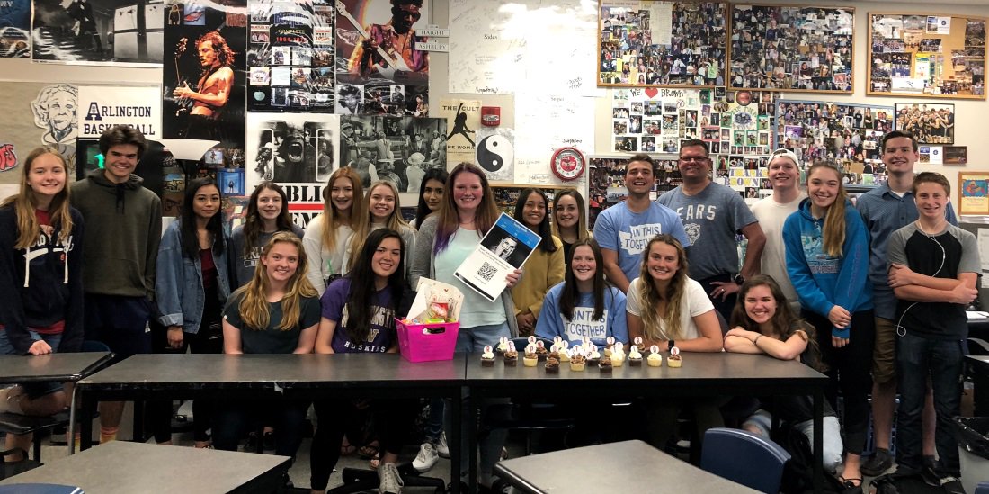 carynbrown99's tweet photo. SURPRISE! This is Destinee &amp; today was a day to celebrate her. She was diagnosed w/ thyroid cancer &amp; after recovering from surgery, today was her 1st day back to school, so...what better way to celebrate than surprising her with #TaylorSwift tickets 🎉🕶️🎤😎🎶#reputation #AHS https://t.co/dysiLQwmuX