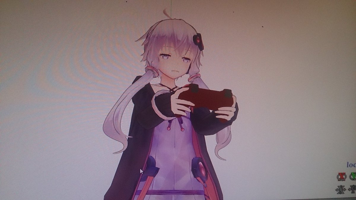 物を両手で持つ という動作に モデル改造が必要だとは思わなんだ のら式のイラスト