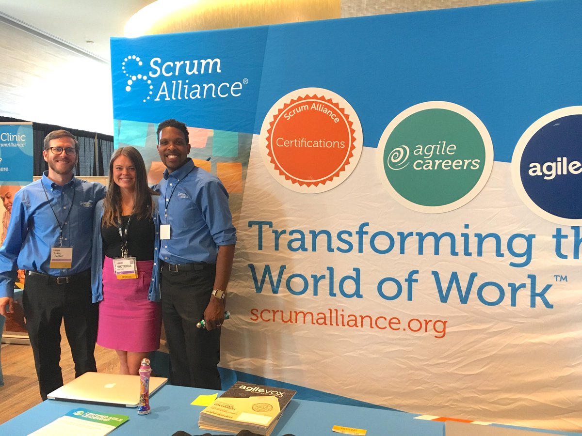 Thank you for sponsoring, @ScrumAlliance ! Look forward to having you back next year. RT @ScrumAlliance: Good morning from Denver, CO! Who’s at #MileHighAgile today? Stop by our sponsor booth and say hello!

#Agile #Scrum #AgileNetworking