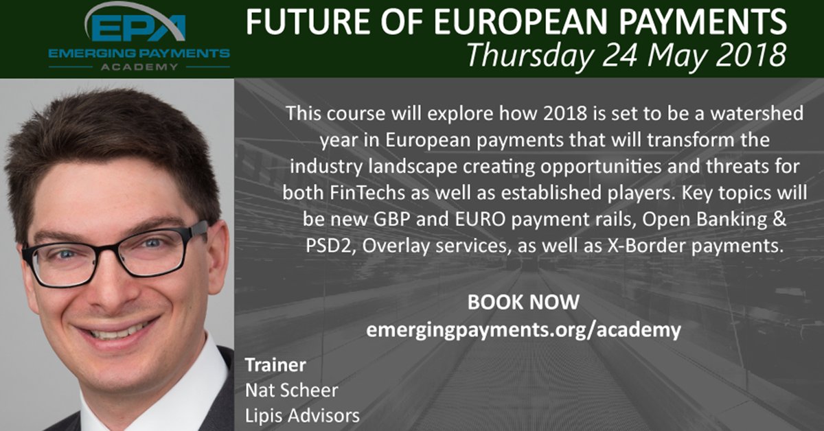 ThePAssoc's tweet photo. Gain a fundamental understanding of the #European #payments system from a business and technical level. Recognise threats and opportunities to your business arising from the trends in the market. Book your place for EPA's training course on 24th May: https://t.co/FKbMAJAl2E https://t.co/xqq6YIkC4I