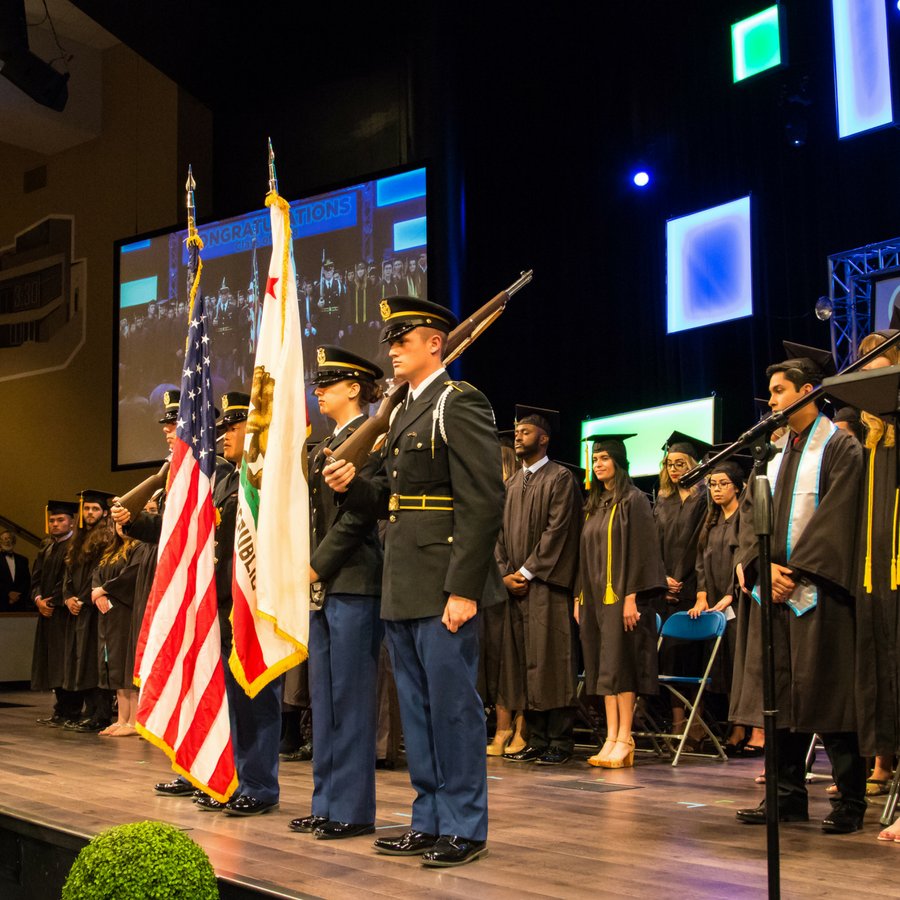 ClovisCollege's tweet photo. Congratulations '18 Graduates! What a momentous Commencement, with a record number of 779 graduates. You are forever part of the Crush family. Dignitaries included @SCCCD Trustee @bobby_kahn; Vice Chancellor @CMiktarian; & Vice Chancellor Ed Eng https://t.co/RJ9JcQn944 #CCCGrads https://t.co/W2wzeAMiN5