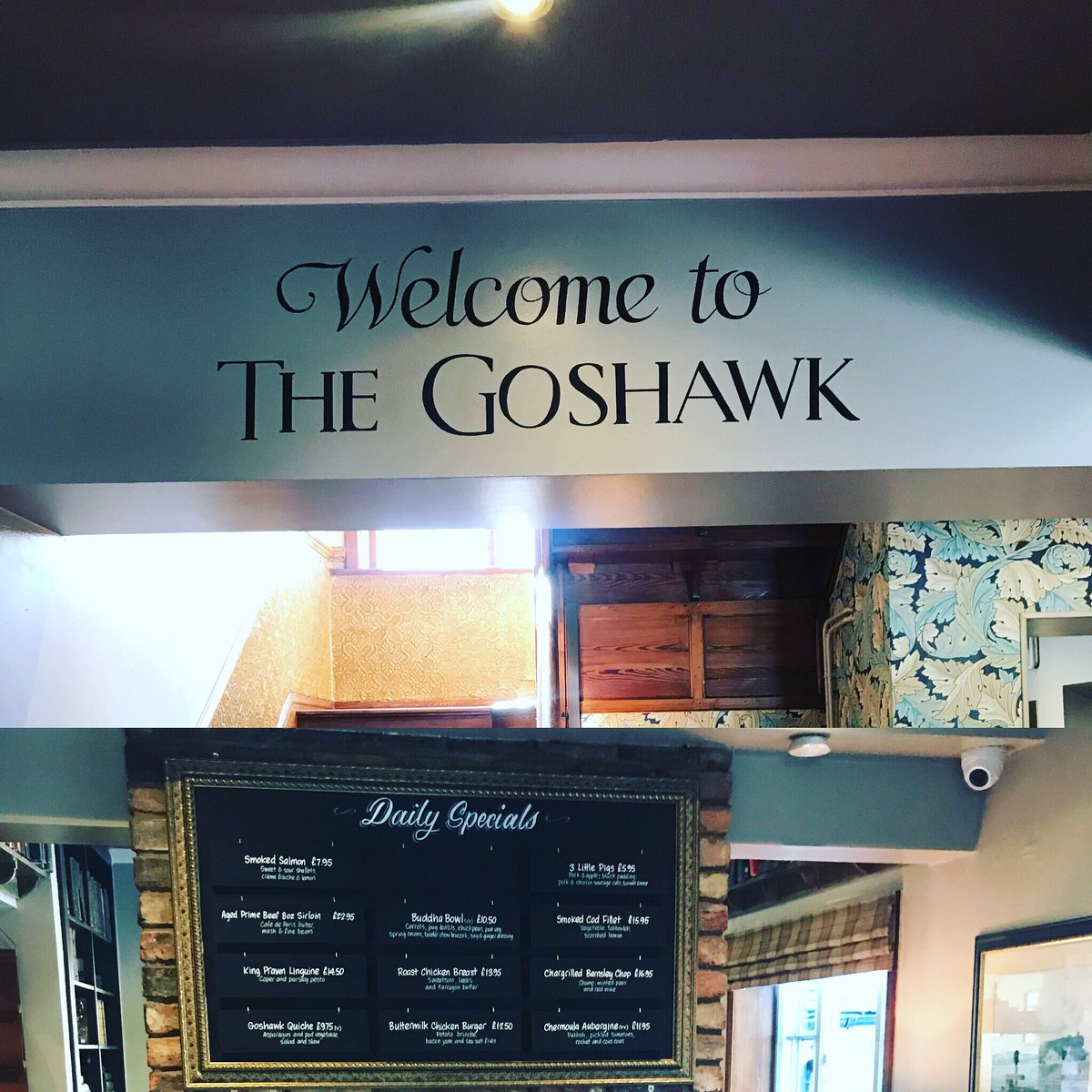 The_Goshawk's tweet photo. We are officially back open after our refurb!! Come along and take a look!!
#TheGoshawk #Goshawk #GoshawkPub #Mouldsworth #Delamere #DelamereForest #Chester #Cheshire #Hydes #HydesBrewery #Kelsall #Tarvin #HatchmereLake #Manley #AshtonHayes #Pub #PubDining #Food #VeganFood https://t.co/0Y8cRrXzy1