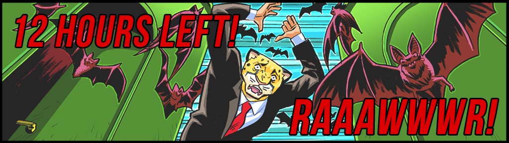 Rufio_420's tweet photo. LAST DAY OF THE TIME CHEETAH KICKSTARTER!!! Only 12 hours left to pick up the awesome @TimeCheetah book, loot, t-shirt, and sketches. If you've been holding off... WAIT NO LONGER!
https://t.co/d8LJeq9679 https://t.co/TFjI5eI31m