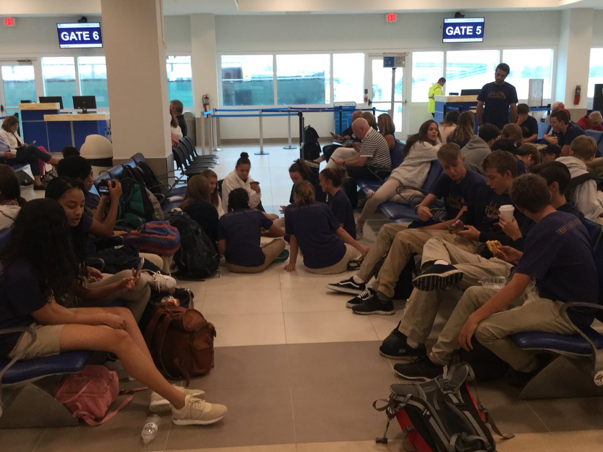 SrSamCIS's tweet image. The games have begun as we wait for our flight! #cisservicetrip #CISinspires