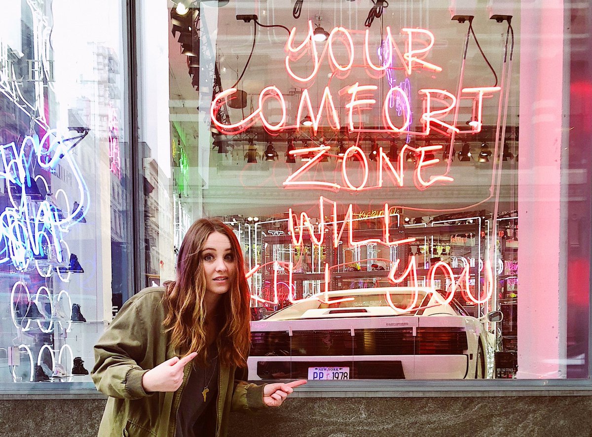Sara Y Your Comfort Zone Will Kill You Have The Most Productive Awesomest Day My Friends