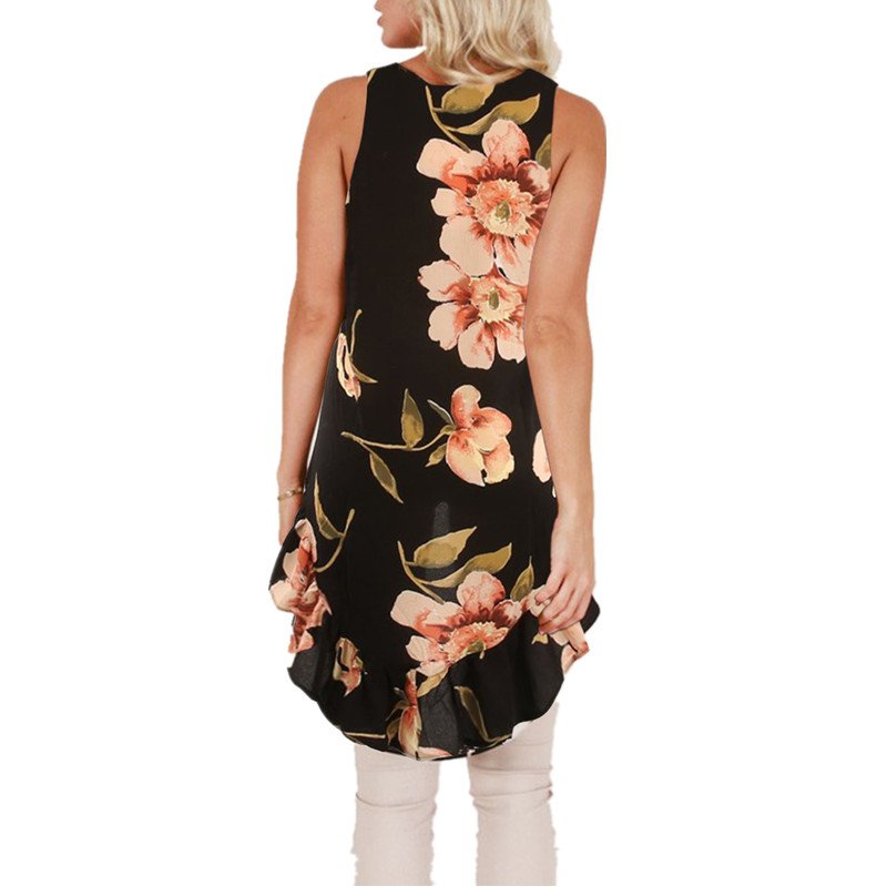 BloomingChen's tweet photo. Womens Summer V-Neck Ladies Top Floral Printed Sleeveless T-Shirt Irregular Ruffled Hem Tunic Tops Blouse 😉😉😉😉 https://t.co/TAxpoE4Uem https://t.co/qGeD5lMROo