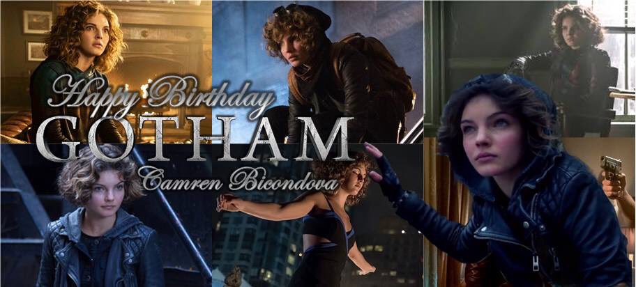 Happy Birthday today (5-22) to actress Camren Bicondova!  