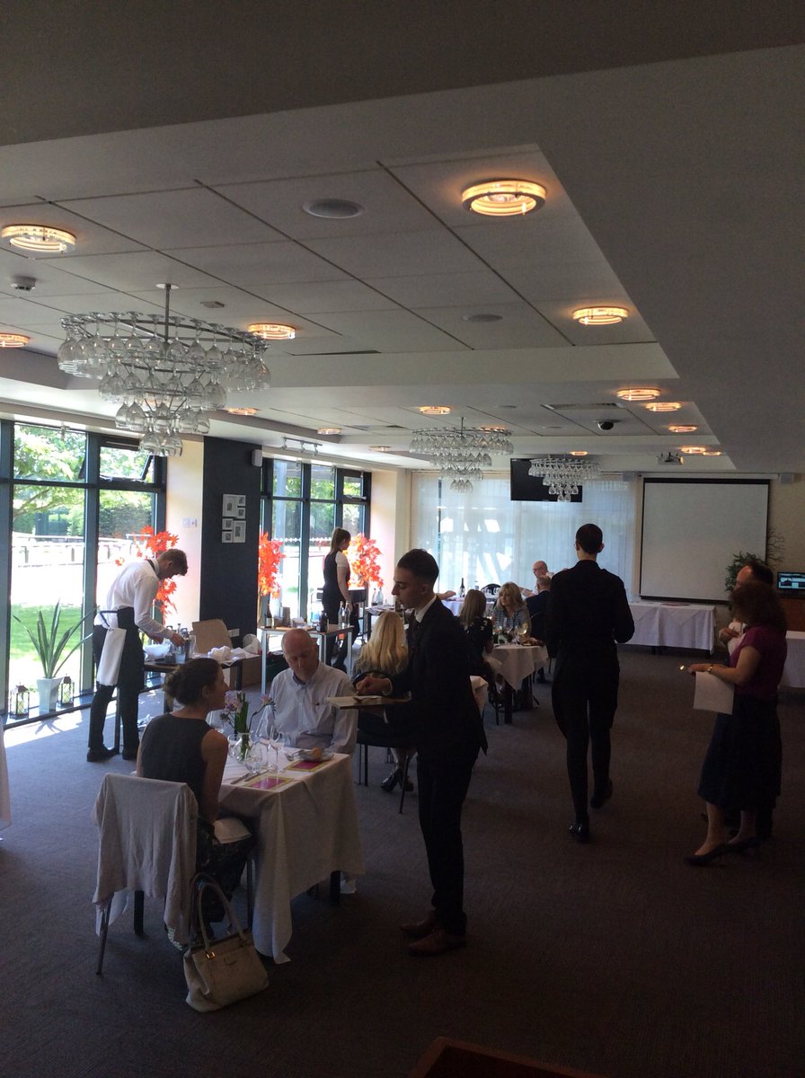 Lunch service is well underway. <a href="/Passion2Inspire/">A Passion to Inspire</a> <a href="/CRC_College/">Cambridge Regional College</a>