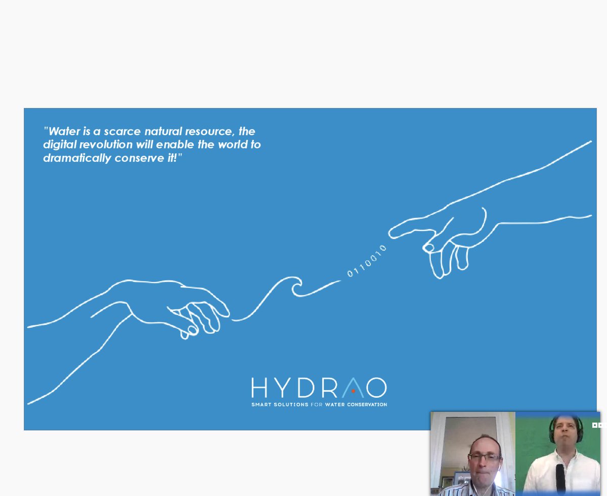 pete2094's tweet photo. Good pitch from @Hydrao_ at #GlobalPitch #Dealmatrix, they're saving us water! check them out... https://t.co/TfjESeyP1c